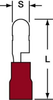 3M Scotchlok Red Insulation Grip Nylon Insulation Grip Quick-Disconnect Terminal MNG18-156DMK-A - 0.87 in Length - 051138-98088 - R. S. Hughes Company, Inc.