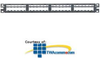 Panduit® Mini-Com M6 Modular Faceplate Patch Panels.. - CPPL24M6BLY - TelephoneStuff.com