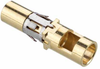 Female 12 AWG Straight Solder Power Contact -- M80-325 - Image