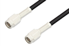 SSMA Male to SSMA Male Cable 12 Inch Length Using RG174 Coax - PE3673-12 - Pasternack