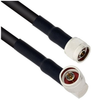 N Male Right Angle to N Male Using Flexible RG214 Coax Cable 12