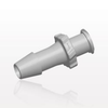 Female Luer Lock to Barb, Natural - LF61 - Qosina Corp.