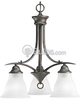 Three-Light Chandelier Fixture - P4324-20 - bulbs.com