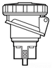 Pin and Sleeve Receptacle -- 53627 - Image
