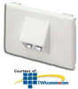 Panduit® Horizontal Sloped Communications Faceplate -.. - T70FH2IW - TelephoneStuff.com