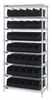 Bins & Systems - Stackable Shelf Bins - Wire Shelving Systems - WR8-441 - Quantum Storage Systems