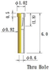 Small Size Socket Pin - NZP060FJ/92-GG - JC Cherry, Inc.