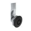 Quarter-Turn Cam Latch, 7 mm Square Recess, 12mm  Grip, Sealed, Zinc Alloy, Powder Coat, Black - E5-1-045-071 - Southco