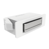 Magnetic Latch, Snap-In- Rectangular hole, 8 N  Rated Load, Small Size, White - 02-10-301-20 - Southco