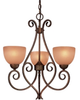 723-355 3 Light Mini Chandelier - 723-355 - Minka Group
