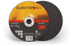 3M Cubitron II Type-Q Ceramic Aluminum Oxide Depressed Center Grinding Wheel - 7 in Dia 7/8 in Center Hole - Thickness 1/4 in - 8,500 Max RPM - 64315 - 076308-64315 - R. S. Hughes Company, Inc.
