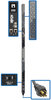 14.5kW 3-Phase Monitored PDU - LX Platform, 30 C13 & 12 C19 Outlets (208/240V), Hubbell CS8365C, 0U, TAA -- PDU3EVN6H50BA - Image