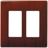 Decorative Finish Screwless Wall Plates with Decorator Openings - SW262MH - Legrand