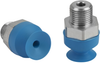 Flat suction cup (round) for particularly sensitive workpieces SGAN 13 PU-60 G1/8-AG - 10.01.01.00808 - Schmalz Inc.