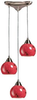 101-3FR Mini Pendants-3 Light Cluster - 415559 - Capital Lighting, Inc.