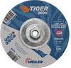 Weiler TIGER INOX Grinding Wheel - 7 in Diameter - Thickness 1/4 in - 58124 - 012382-58124 - R. S. Hughes Company, Inc.