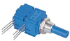 Potentiometer, Audio, 10K, 0.25W, Panel; Track Resistance Bourns - 39K3772 - Newark, An Avnet Company