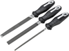 Bastard File Set W/ Handle, 152.4Mm, 3Pc Rohs Compliant Wiss - 36AJ4744 - Newark, An Avnet Company