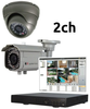 2 Channel Professional CCTV System - Security Camera Warehouse