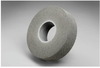 3M Scotch-Brite FP-WL Convolute Aluminum Oxide Medium Deburring Wheel - Medium Grade - Arbor Attachment - 6 in Diameter - 2 in Center Hole - Thickness 24 in - 04081 -- 048011-04081 - Image