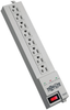 Protect It! 8-Outlet Home Computer Surge Protector, 8-ft. Cord, 1080 Joules, Child Safety Covers - SUPER8 - Tripp Lite by Eaton