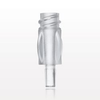 Female Luer Lock Connector with Finger Grips, Clear - 11093 - Qosina Corp.