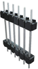 Stacking Header, 2.54Mm, Vertical Through Hole, 28 Position; Product Range Samtec - 84T0580 - Newark, An Avnet Company