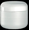 Double Wall Round Base Frosted - J117 - M&H Plastics