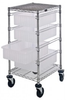 Wire Shelving - Carts - Bin Carts - BC212434M1CL - Image