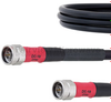 Rugged Portable Phase Stable RF Analyzer Cable N Male to N Male Cable FM-FT430 Coax in 39.37 and RoHS -- FMCA1405-100CM