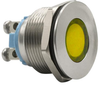 22Mm Panel Mount Indicator, Yellow Rohs Compliant Dialight - 29AH3033 - Newark, An Avnet Company