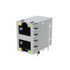 Modular/Ethernet Connector (RJ45) Jacks With Magnetics - 664-RJMG2210N1230PR-ND - DigiKey