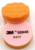 3M Finesse-It 2648 Orange Foam Pad Hook & Loop Attachment - 3 1/4 in Diameter - 51151 - 051111-51151 - R. S. Hughes Company, Inc.
