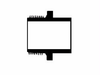 Special Piping Components:Hose Fittings Adapter:MHT x Spg -- 533-005 MHT x Spg - Image