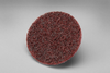 3M Scotch-Brite SC-DH Non-Woven Aluminum Oxide Hook & Loop Disc - Medium Grade - 1 1/2 in Diameter - 04122 - 048011-04122 - R. S. Hughes Company, Inc.