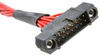 9+9 Pos. Male DIL 22 AWG Cable Conn. Kit, Jackscrews - M80-5601805 - Harwin Plc