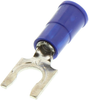 Terminal, Spade/fork, #10, Crimp, Blue; Product Range 3M - 93F4982 - Newark, An Avnet Company