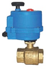 BRASS 2-WAY NC 2" NPTF ELECTRIC ACTUATED BALL VALVE-24VAC/DC -- B2CE10-0-5 - Image