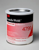 3M Industrial 4799 Adhesive - Black Liquid 1 qt Can - 21357 - - 021200-21357 - R. S. Hughes Company, Inc.