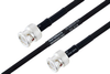 MIL-DTL-17 BNC Male to BNC Male Cable 72 Inch Length Using M17/84-RG223 Coax - PE3M0029-72 - Pasternack
