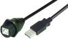 Computer Cable, Usb, 2M, Black; Connector A L-Com - 90M2169 - Newark, An Avnet Company