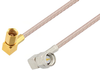 SMA Male Right Angle to SSMC Plug Right Angle Cable 12 Inch Length Using RG316 Coax - PE3C4408-12 - Pasternack