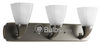 Three-Light Wall Bracket Light Fixture - P2848-74 - bulbs.com