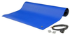 SCS Blue Rubber ESD / Anti-Static Mat 8871 - 6 ft Length - 4 ft Wide - 0.065 in Thick - Snap fasteners - SCS 8871 - R. S. Hughes Company, Inc.