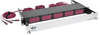40/100Gb Fiber Breakout Patch Panel, 40Gb to 4 x 10Gb, 100Gb to 4 x 25Gb, 15 MTP QSFP to 60 LC Duplex OM4 50/125 Multimode Ports, 1U -- N48K-15M8L60-B