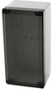 Enclosure, Multipurpose, Pc, Grey/clear; Enclosure Type Fibox - 51AC2155 - Newark, An Avnet Company