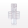 Dialysis Connector, Clear -- 91000 - Image
