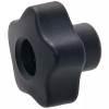 Star Knob - Female; 1.260 in; 1/4-20; Brass - KHY-175 - Reid Supply