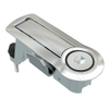 Compression Latch, Lever Latch, Auto Relock, 8 mm Hex Recess, 1-5mm Panel, 18-40mm Grip, Not Sealed, Zinc Alloy, Chrome Plated, Bright -- C2-53-3151 - Image
