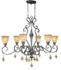 Large Chandeliers-Glass Shade - 92344 - Light Center (The)